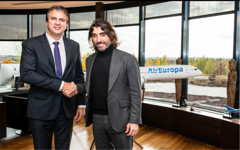 Air Europa lança dois voos semanais entre Madrid e Fortaleza